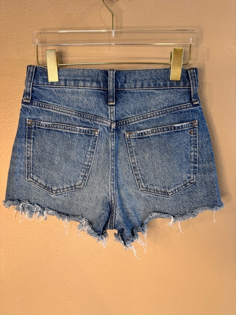 Madewell The Perfect Jean Short in Bartow Wash: TENCEL™ Denim Edition size 25 - Picture 4 of 11
